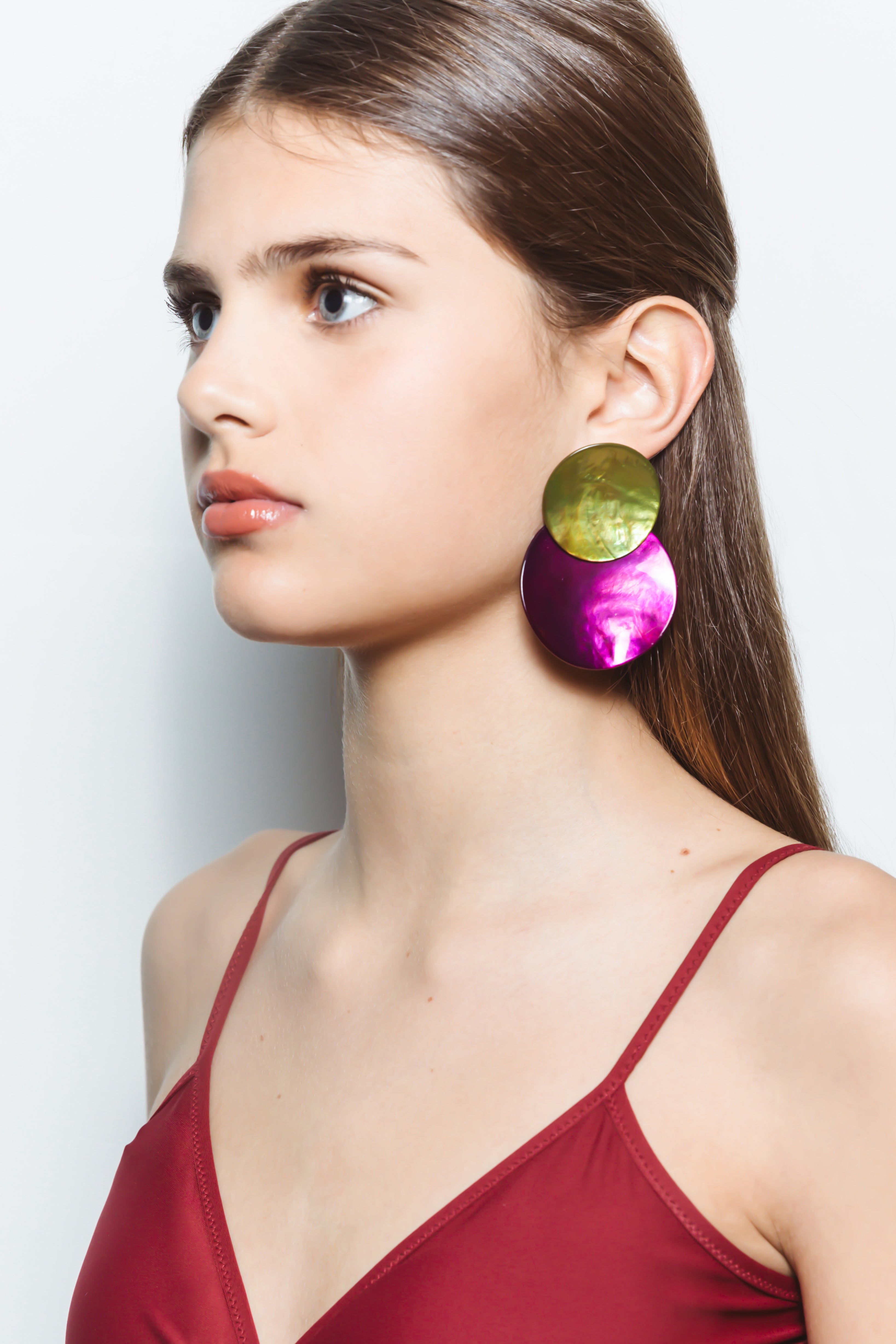 Nautilus Magenta & Green