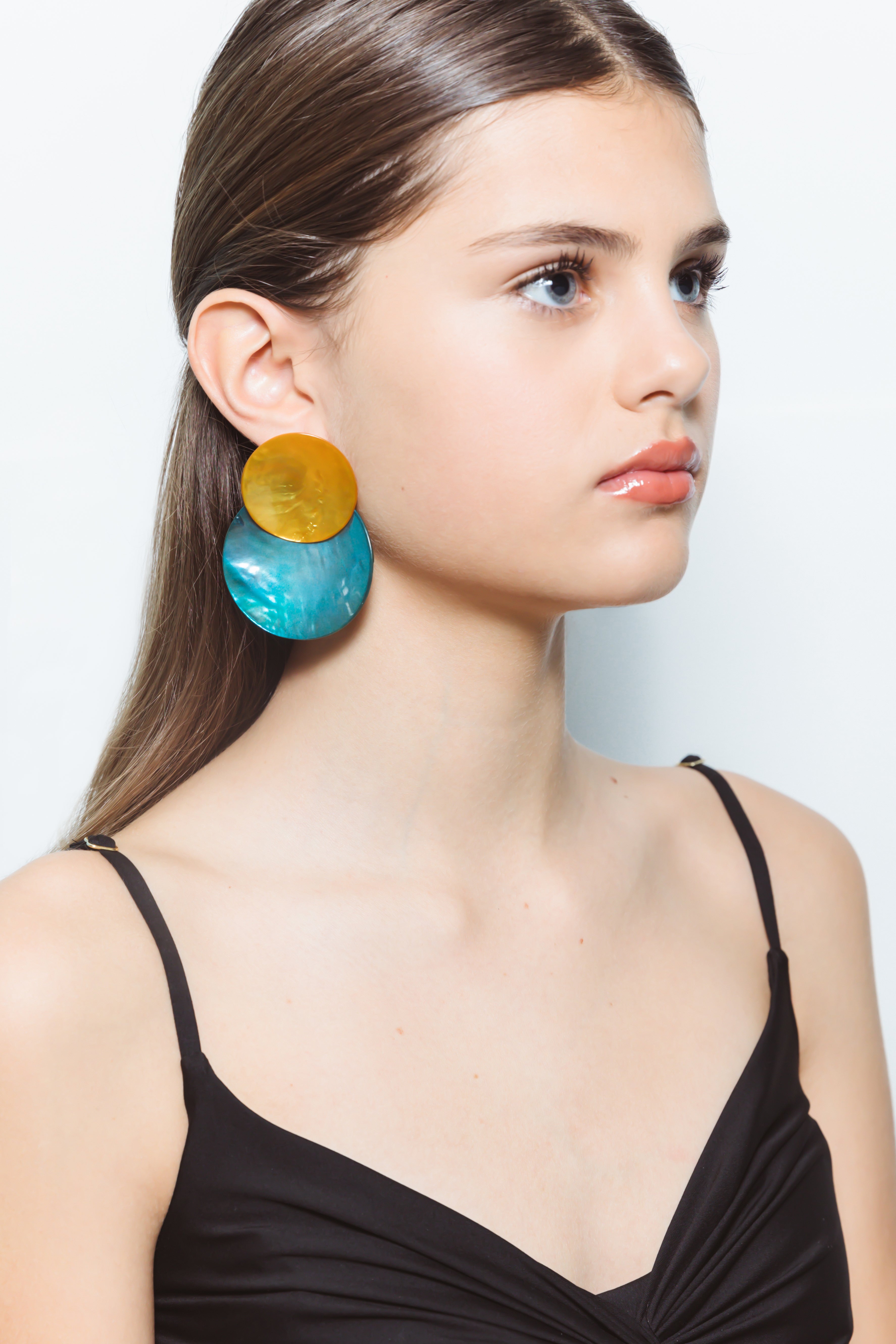 Nautilus Turquoise & Yellow